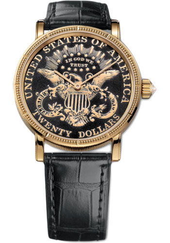 Corum C293 / 02910 - 293.645.56 / 0001 MU59 Coin $ 20 Coin Double Eagle watch luxury replicas